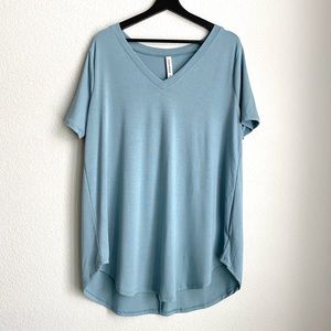 Cents of Style Jagger V-neck boyfriend tshirt 1X